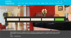 Desktop Screenshot of hoteltiberius.it